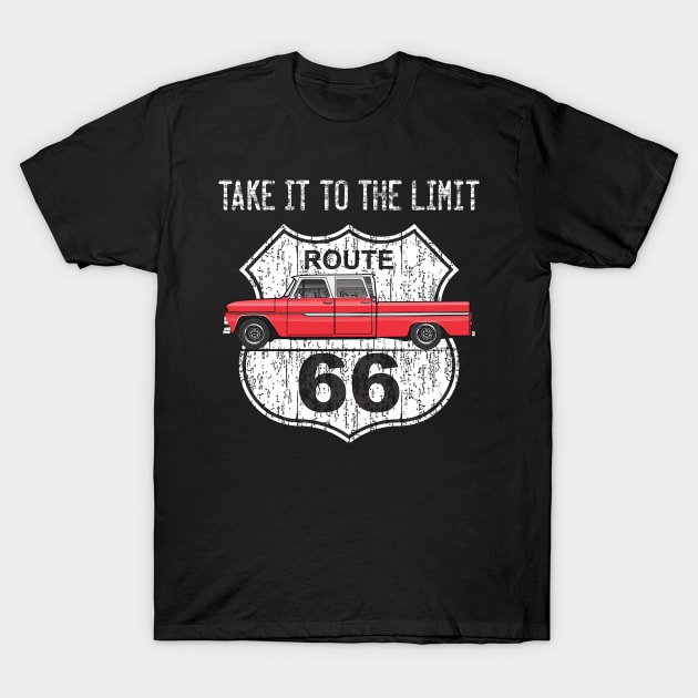red route 66 T-Shirt by JRCustoms44